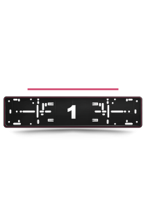 ALTIGIRI - Bossy Pink - Felirat nélküli rendszámtartó