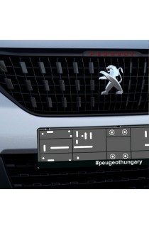 #peugeothungary egyedi rendszámtáblakeret