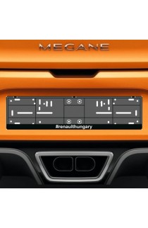 #renaulthungary egyedi rendszámtáblakeret