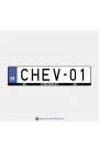 Chevrolet műgyantás rendszámtáblakeret